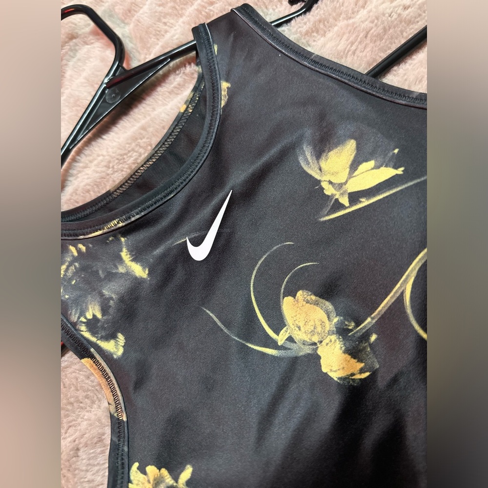 Nike longline sports bra size medium